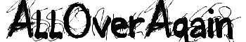 download AllOverAgain font