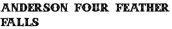 download Anderson Four Feather Falls font