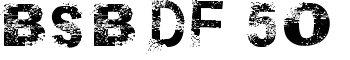 download BSB DF 50 font