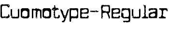 download Cuomotype-Regular font