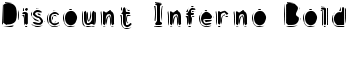 Discount Inferno Bold font