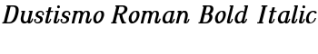 download Dustismo Roman Bold Italic font