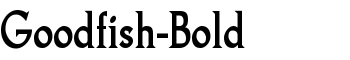 download Goodfish-Bold font