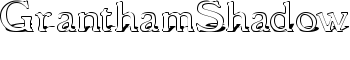 GranthamShadow font