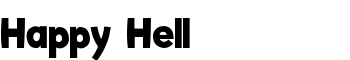 download Happy Hell font