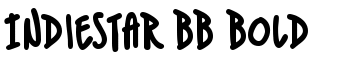 IndieStar BB Bold font