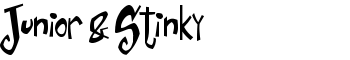 download Junior & Stinky font