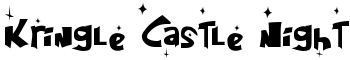 download Kringle Castle Night font