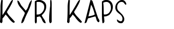 download KYRI KAPS font
