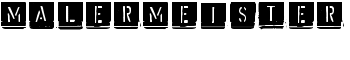 download Malermeister font