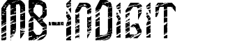 MB-InDigit font