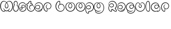 Mister Loopy Regular font
