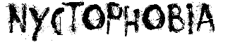 download Nyctophobia font