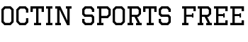 download Octin Sports Free font