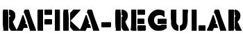 download Rafika-Regular font