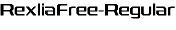 download RexliaFree-Regular font