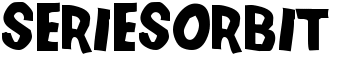 SeriesOrbit font