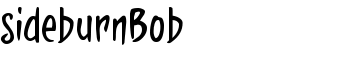 sideburnBob font