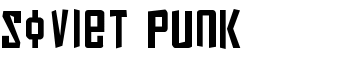 download Soviet Punk font
