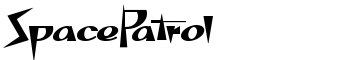 SpacePatrol font