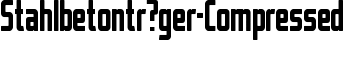StahlbetontrŠger-Compressed font