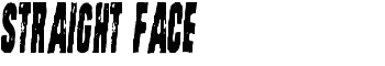 download Straight Face font