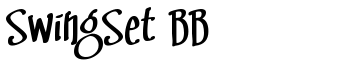 SwingSet BB font