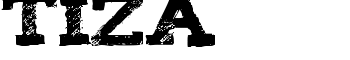 tiza font