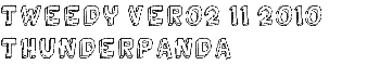 download Tweedy ver02 11 2010 thunderpanda font