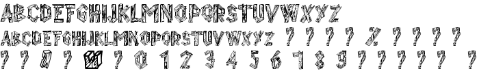 AlphaWood font