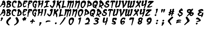 Arcanum Bold font