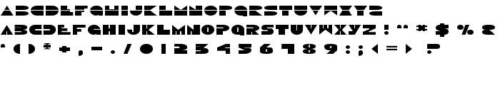 Disco Duck Expanded font