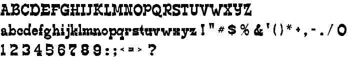 EdmundsDistressed-Regular font