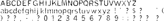 Grade font