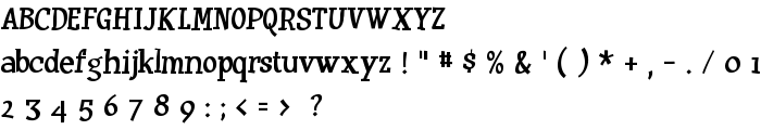Huxtable-Regular font