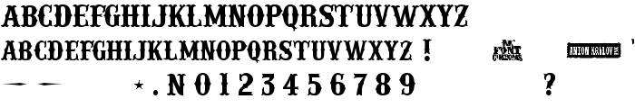 IFC RAILROAD 2 font