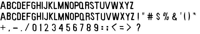 keybp font
