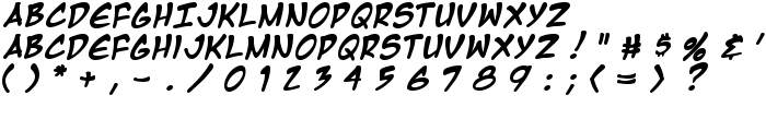 Manga Temple Bold font