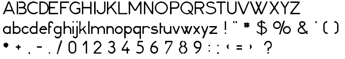 Minerva16 STENCIL font font