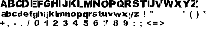 ARIAL RTS font
