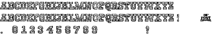 RioGrande Striped font