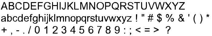 Slice font