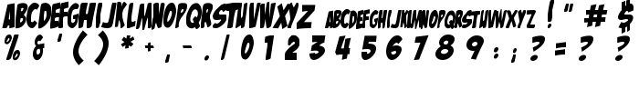 The Mighty Avengers font