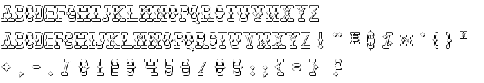 Tombstone Shadow font