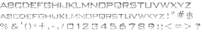 UnityDances font