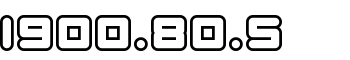 1900.80.5 font