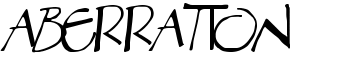 Aberration font