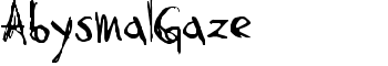 download AbysmalGaze font