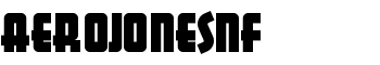 download AerojonesNF font