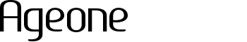 Ageone font